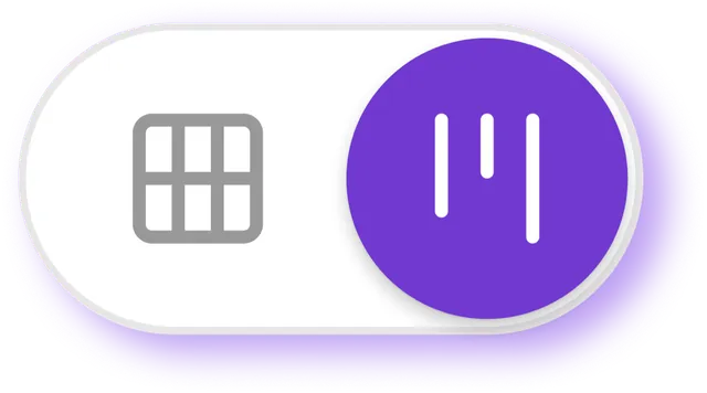 Board view selected in the view switcher