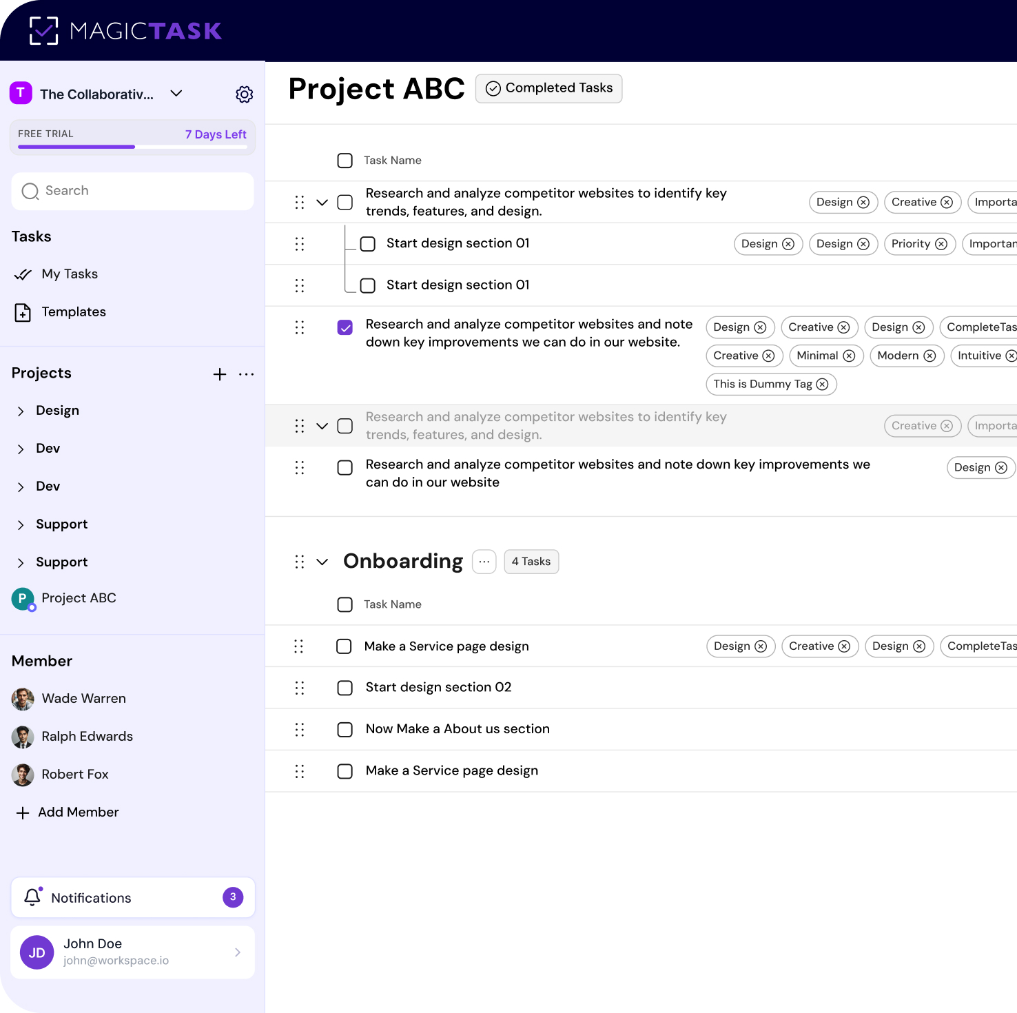App screenshot